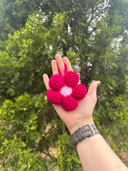 Flower keychains