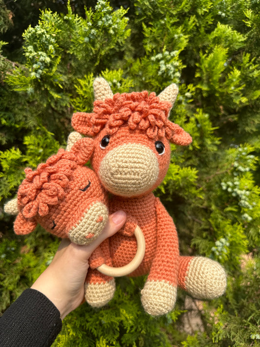 Highland cow set