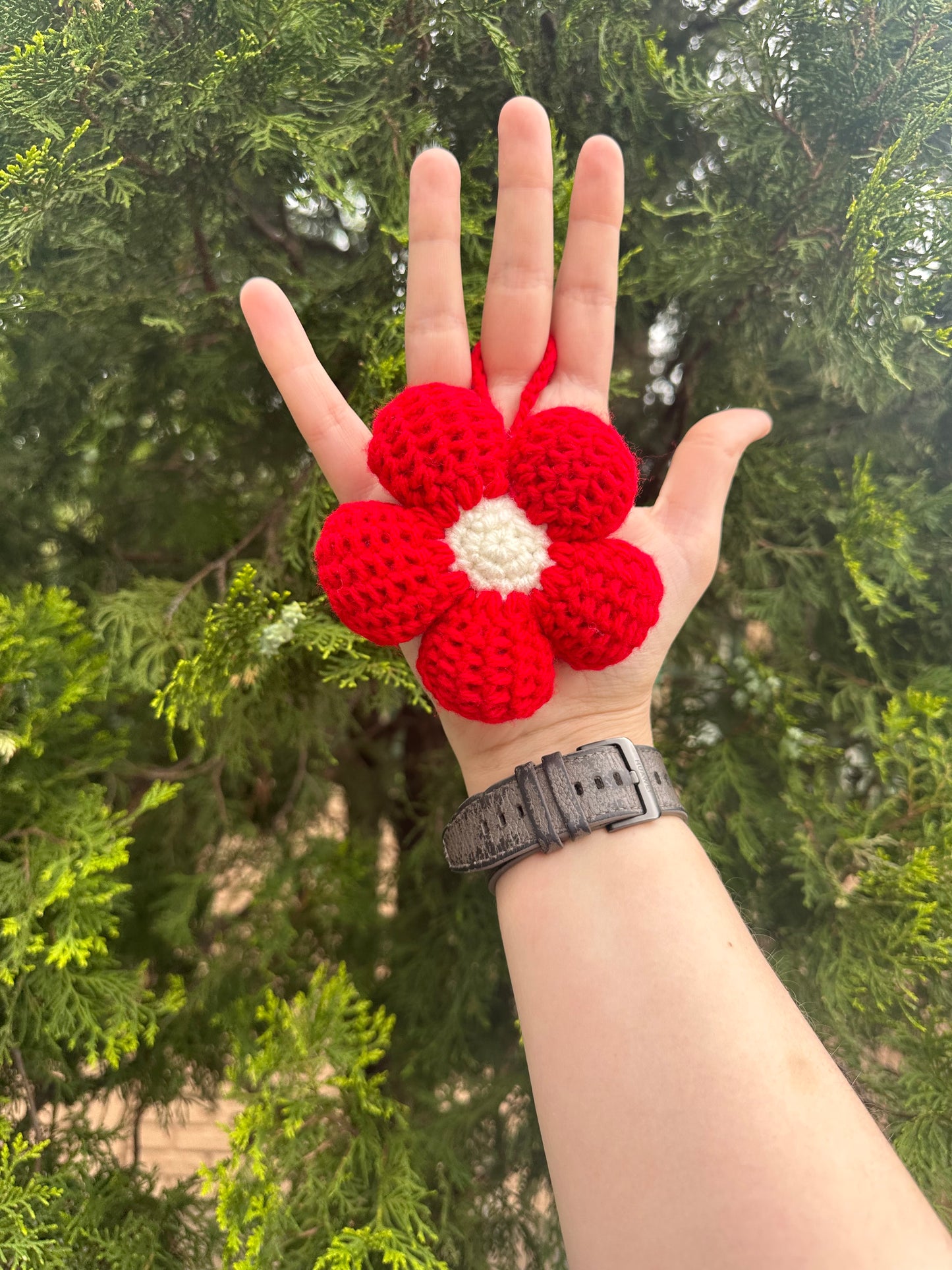 Flower keychains